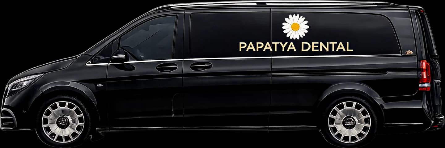 Papatya Dental VIP transfer aracı